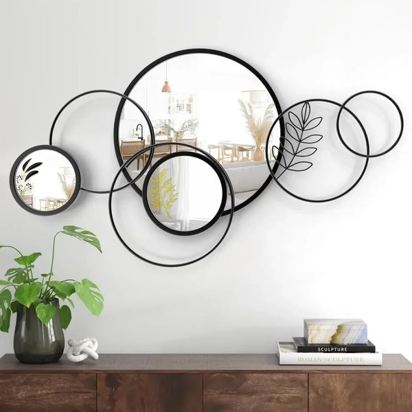 Decorative Print Mirror Wall Decor